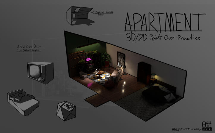 Apartment - 2D/3D